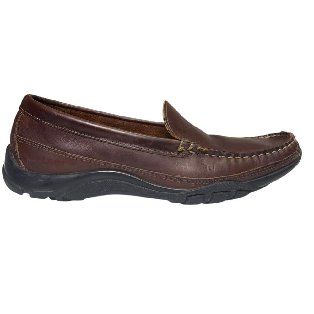 EUC - Allen Edmonds Boulder Venetian Brown Leather Driving Loafer